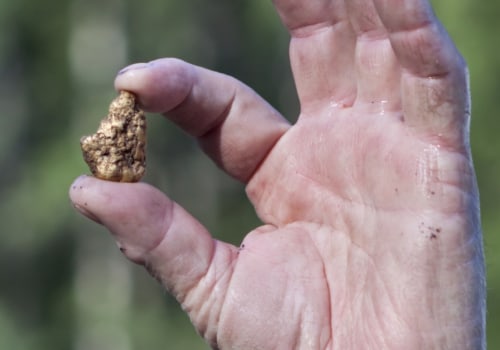 Who mined the first gold?